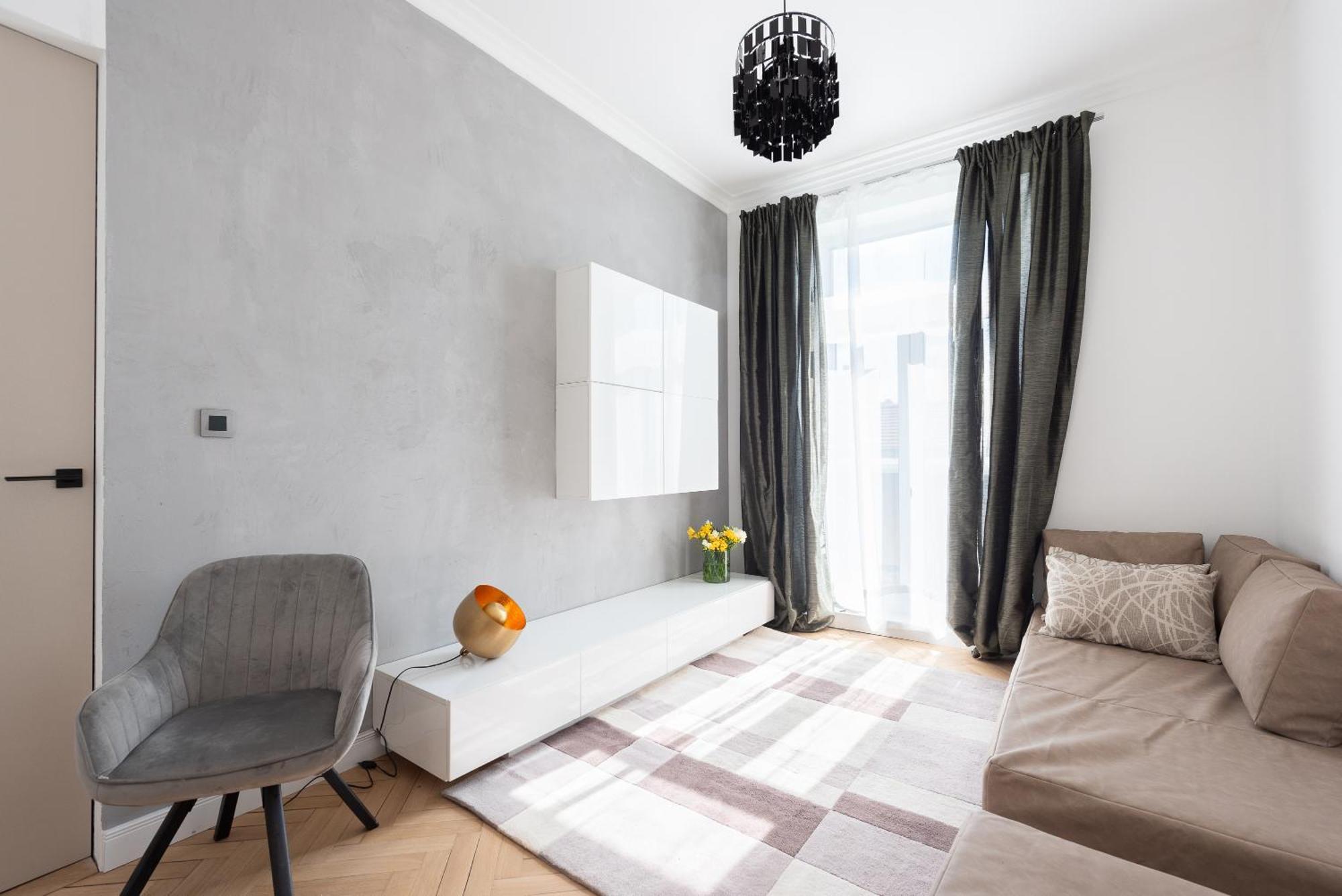 Apartment Luxury With A Balcony And A Terrace