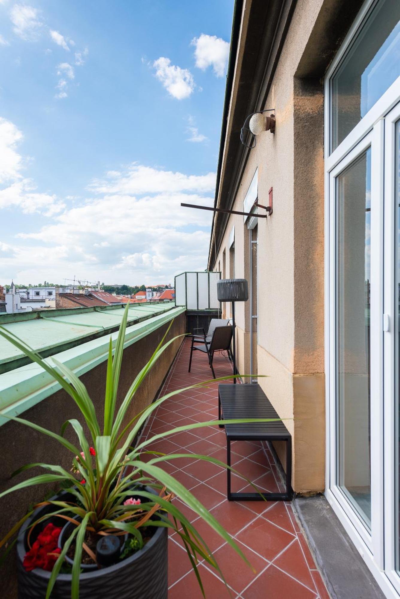 Luxury With A Balcony And A Terrace Appartement *